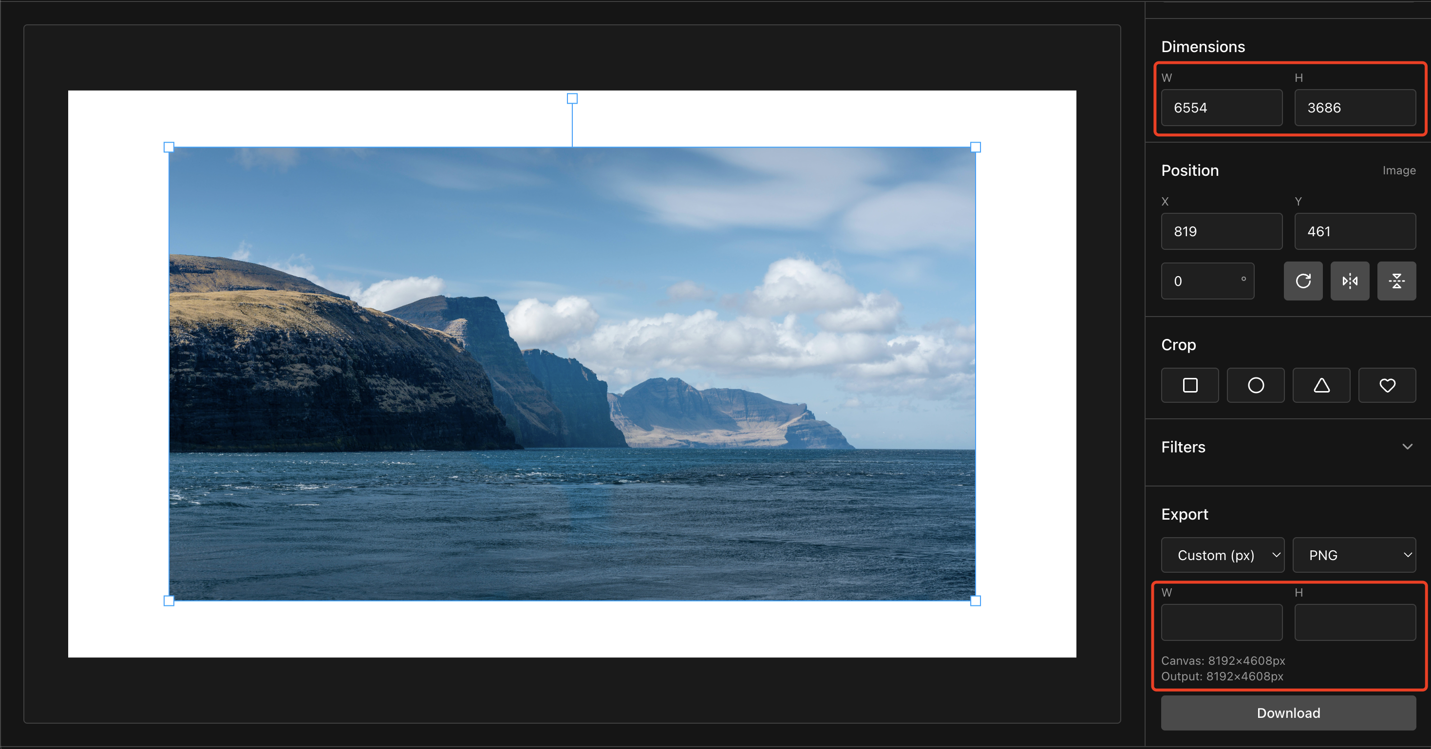 What reduces file size: resize, format, and compression
